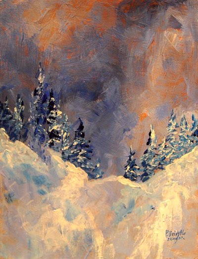 Mist on the Snow Peak by Patricia Brintle